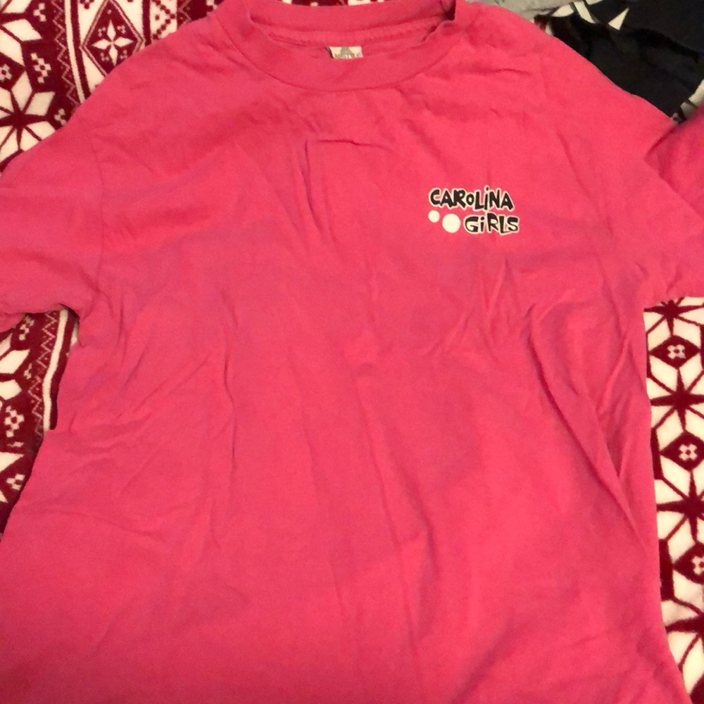Pink Carolina girls t shirt.